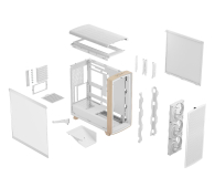 Fractal Design Summit Chalk White TG Clear Tint - 1588929 - zdjęcie 11